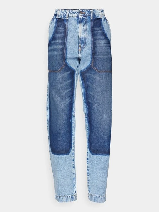 Zdjęcie produktu Jeansy Zwężane Diesel niebieski denim