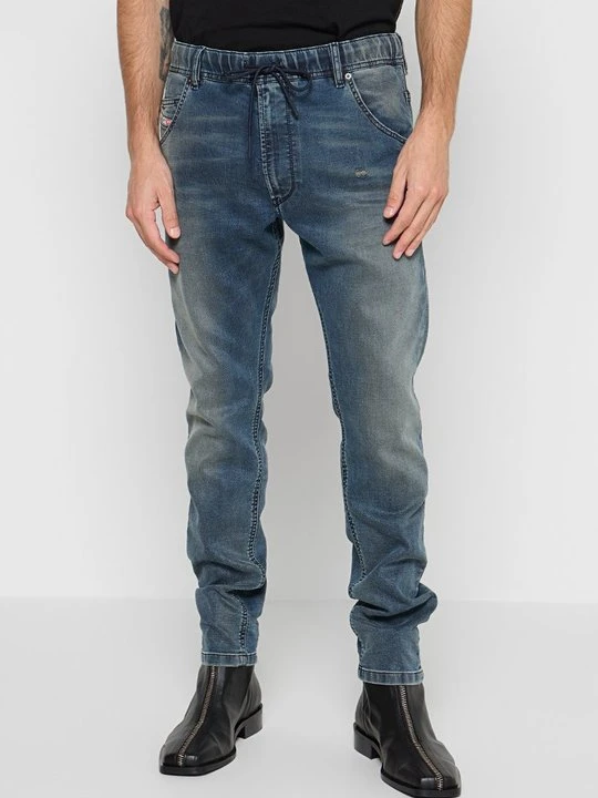 Zdjęcie produktu Jeansy Zwężane Diesel niebieski denim
