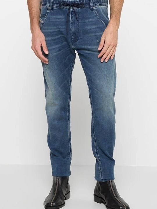 Zdjęcie produktu Jeansy Zwężane Diesel niebieski denim