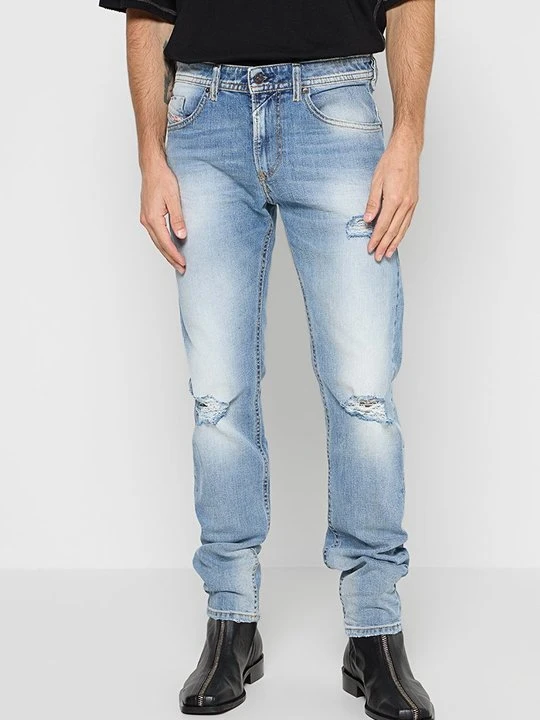 Zdjęcie produktu Jeansy Zwężane Diesel jasnoniebieski