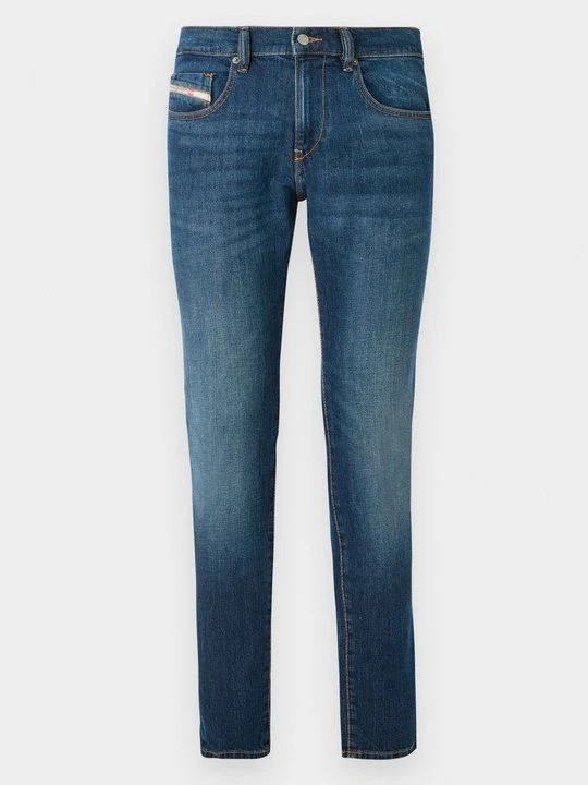 Zdjęcie produktu Jeansy Zwężane Diesel niebieski denim