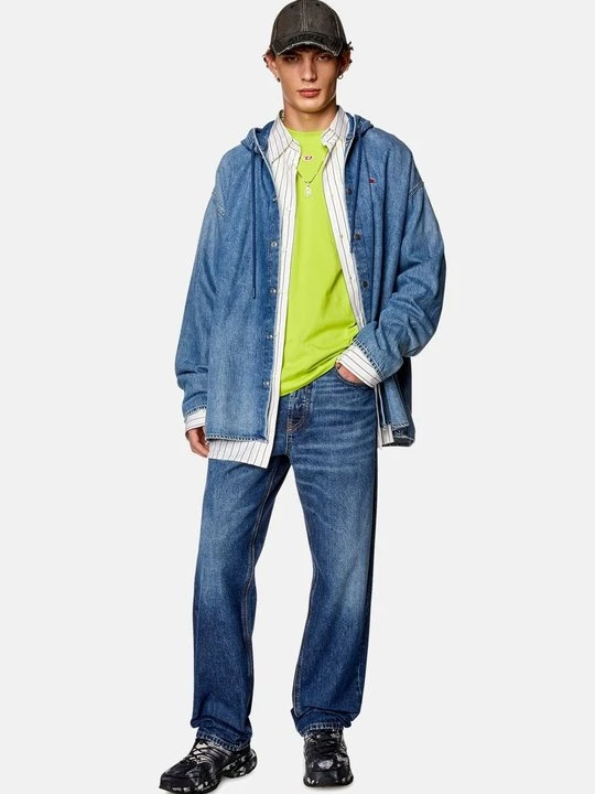 Zdjęcie produktu Jeansy Zwężane Diesel niebieski denim