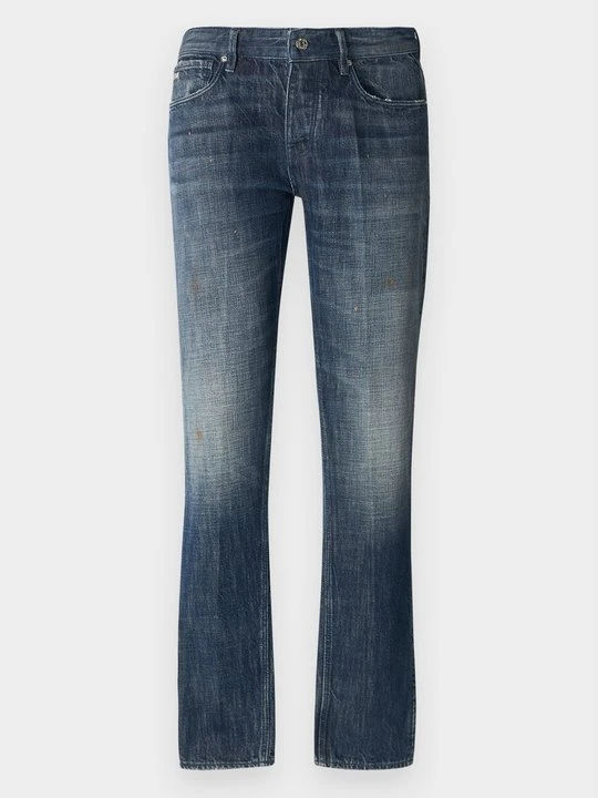 Zdjęcie produktu Jeansy Zwężane Emporio Armani niebieski denim