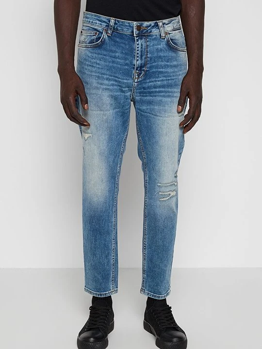 Zdjęcie produktu Jeansy Zwężane LTB niebieski denim