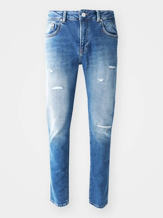 Zdjęcie produktu Jeansy Zwężane LTB niebieski denim