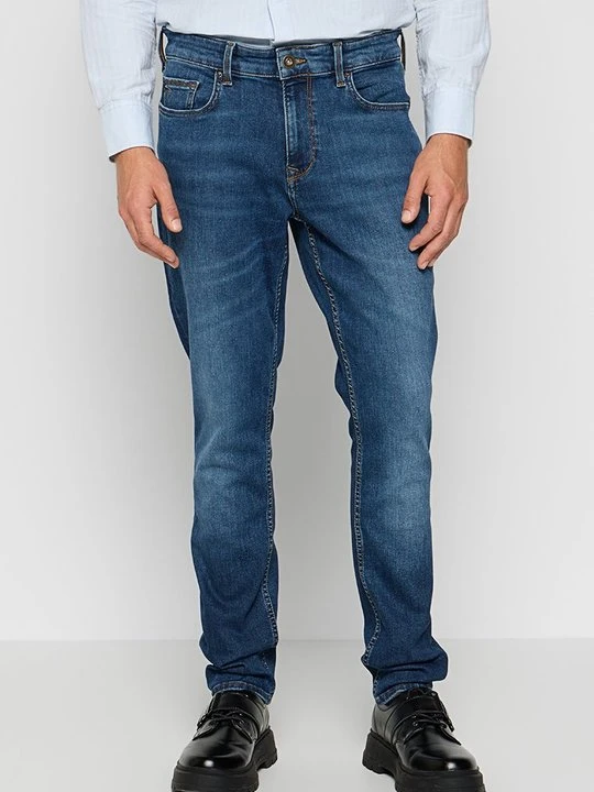 Zdjęcie produktu Jeansy Zwężane Mexx granatowy