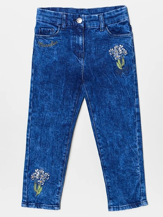 Zdjęcie produktu Jeansy Zwężane Monnalisa niebieski denim