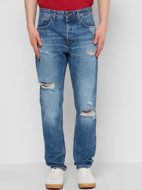 Zdjęcie produktu Jeansy Zwężane Pepe Jeans niebieski