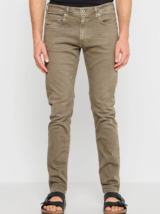 Zdjęcie produktu Jeansy Zwężane Pepe Jeans khaki