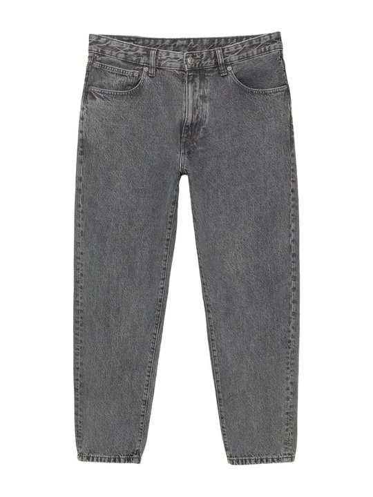Zdjęcie produktu Jeansy Zwężane PULL&BEAR ciemnoszary melanż