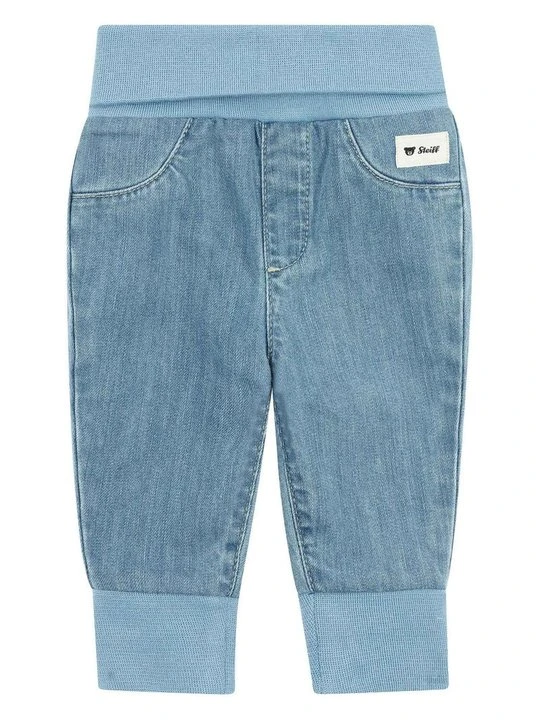 Zdjęcie produktu Jeansy Zwężane Steiff niebieski denim