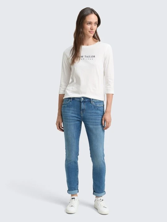 Zdjęcie produktu Jeansy Zwężane Tom Tailor niebieski denim