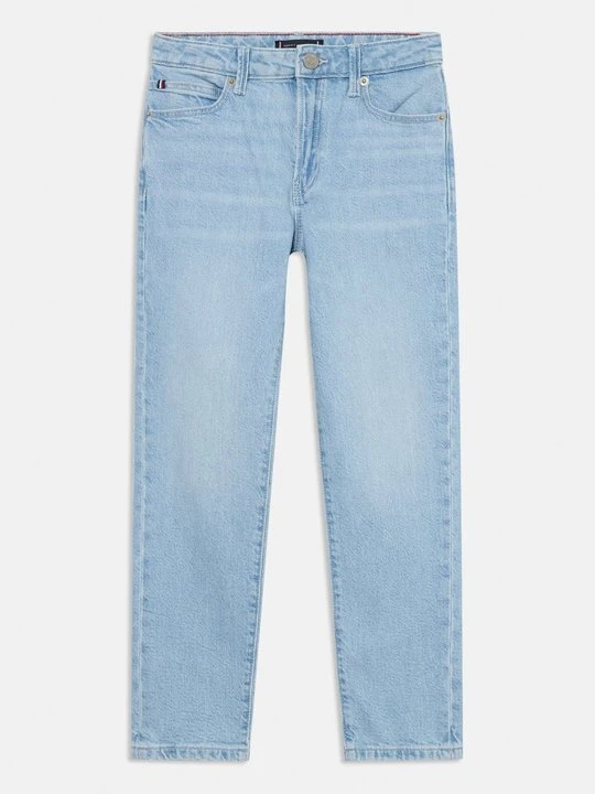Zdjęcie produktu Jeansy Zwężane Tommy Hilfiger jasnoniebieski denim