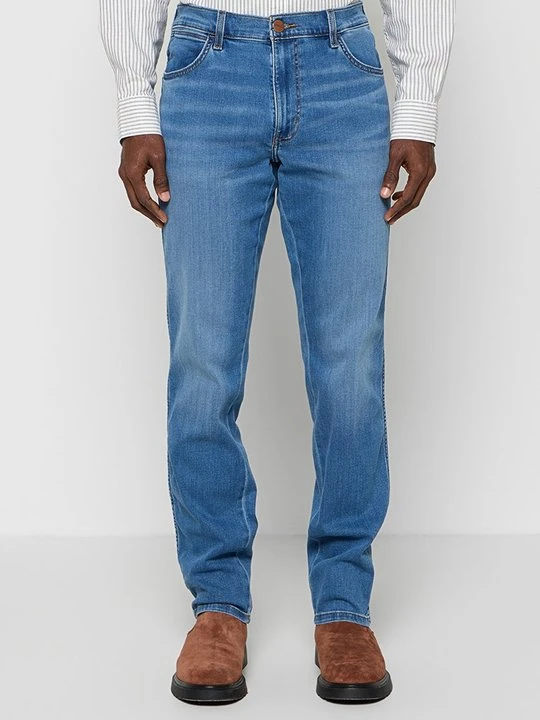 Zdjęcie produktu Jeansy Zwężane Wrangler biały