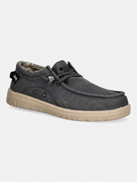 Zdjęcie produktu Jeep mokasyny męskie SAMOA WALLABEE CVS czarny