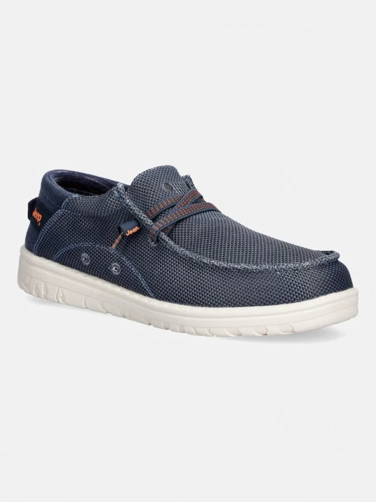 Zdjęcie produktu Jeep mokasyny męskie SAMOA WALLABEE KNIT granatowy