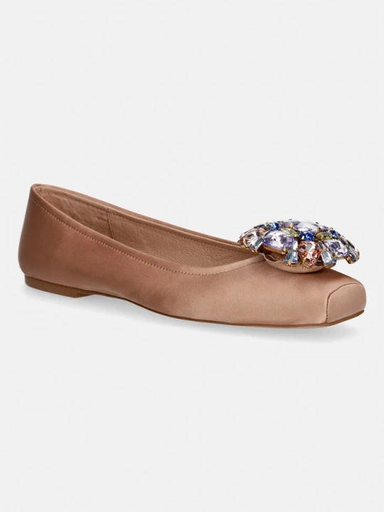 Zdjęcie produktu Jeffrey Campbell baleriny ORNATE beżowy