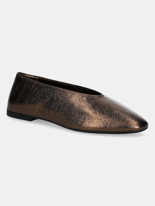 Zdjęcie produktu Jeffrey Campbell baleriny skórzane Romp brązowy