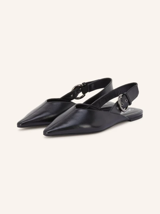 Zdjęcie produktu Jeffrey Campbell Baleriny Slingballerinas Scone schwarz