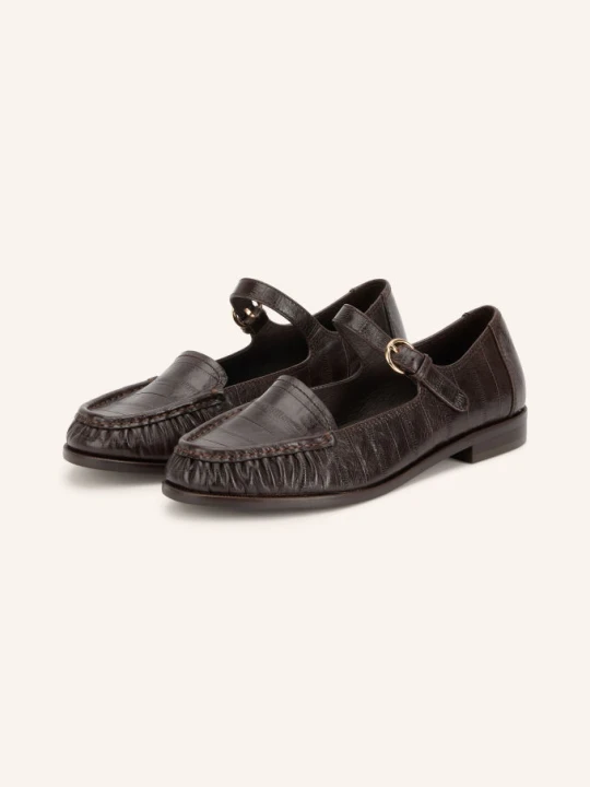 Zdjęcie produktu Jeffrey Campbell Baleriny W Stylu Mary Jane Lillith braun CIEMNOBRĄZOWY