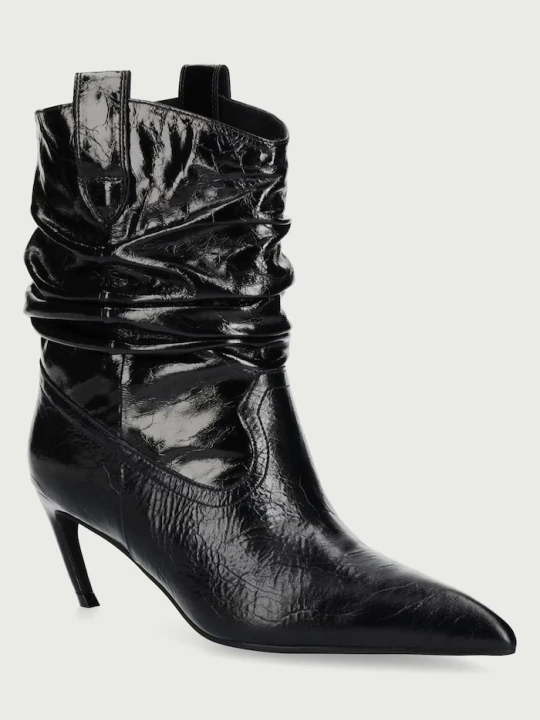 Zdjęcie produktu Jeffrey Campbell botki damskie skórzane DESOLATION czarny