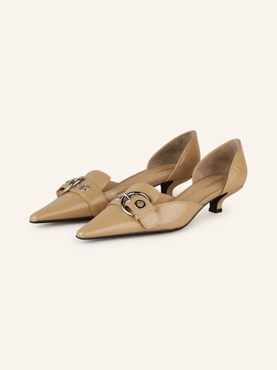 Zdjęcie produktu Jeffrey Campbell Czółenka Lakierowane Smooth beige