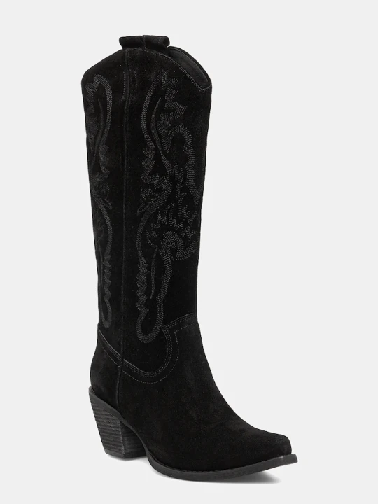 Zdjęcie produktu Jeffrey Campbell kowbojki zamszowe RANCHER-K czarny