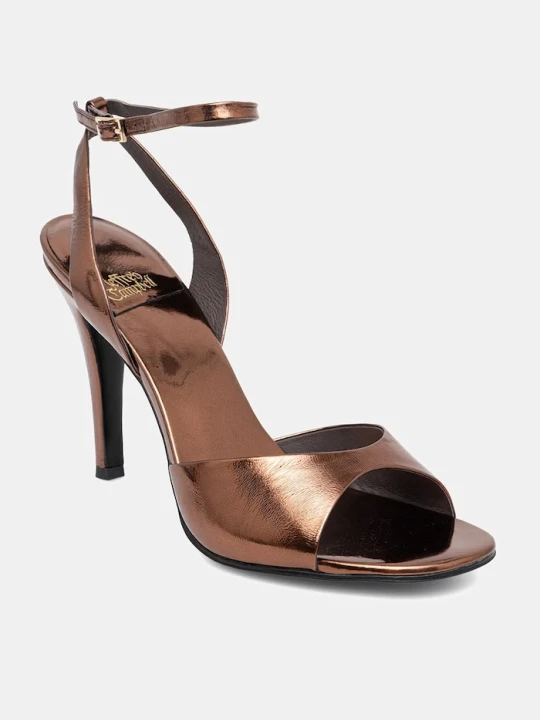 Zdjęcie produktu Jeffrey Campbell sandały skórzane Bar-Hop brązowy