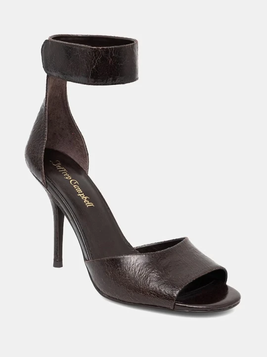 Zdjęcie produktu Jeffrey Campbell sandały skórzane LA-VIDA brązowy