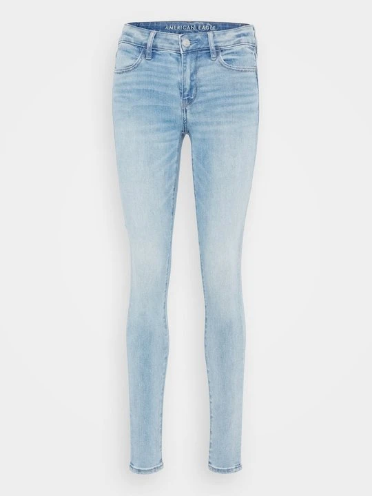 Zdjęcie produktu Jegginsy American Eagle jasnoniebieski denim