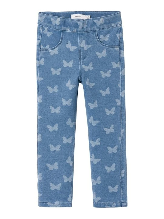 Zdjęcie produktu Jegginsy NAME IT niebieski denim
