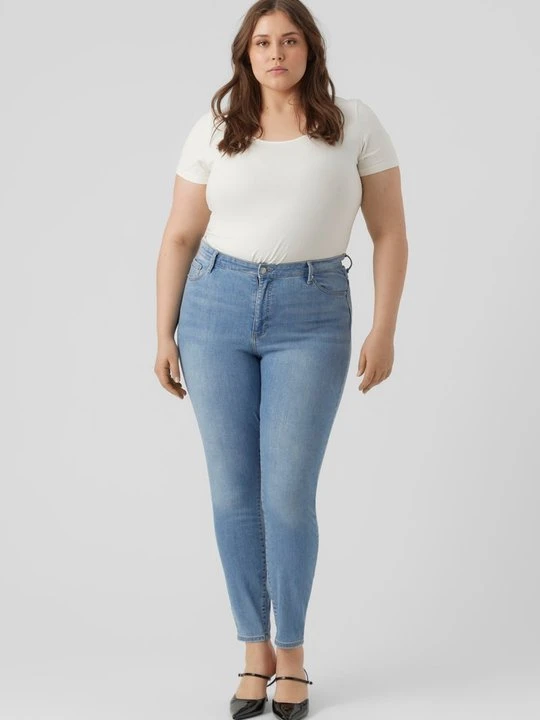 Zdjęcie produktu Jegginsy Vero Moda jasnoniebieski denim