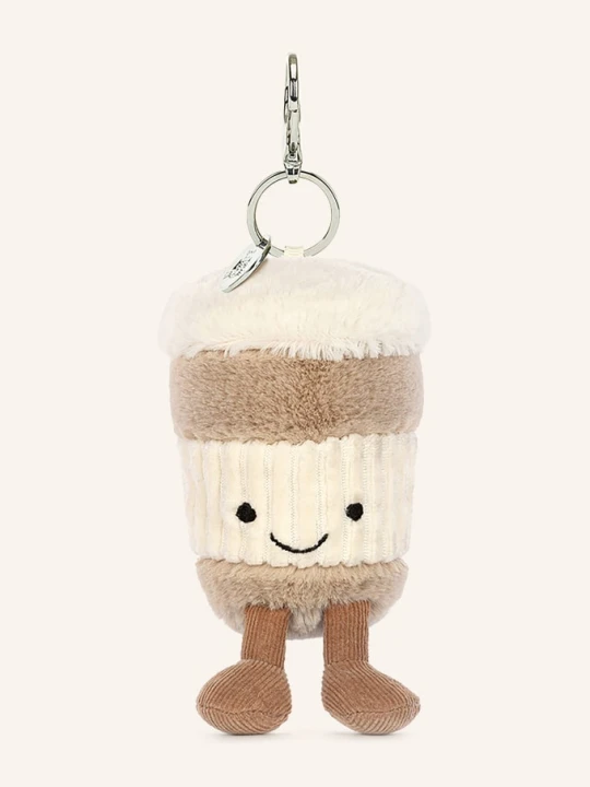 Zdjęcie produktu Jellycat Brelok I Zawieszka Do Torby Amuseables Coffee-To-Go beige