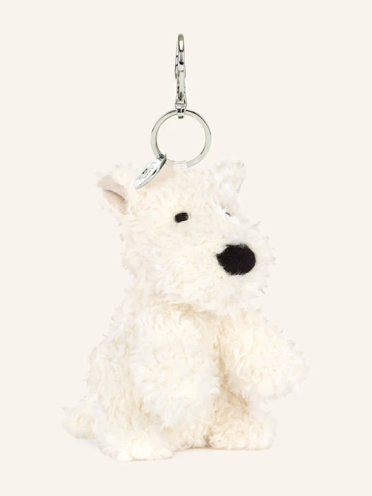 Zdjęcie produktu Jellycat Brelok I Zawieszka Do Torby Munro Scottie Dog braun BIAŁY