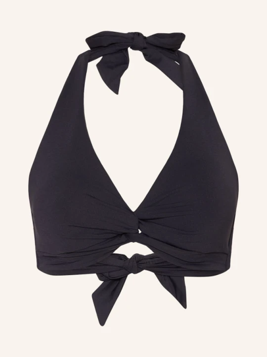 Zdjęcie produktu Jets Australia Góra Od Bikini Z Wiązaniem Na Szyi Smooth schwarz CZARNY
