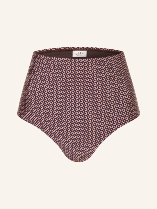 Zdjęcie produktu Jets Australia Majtki Bikini Z Wysokim Stanem Desert Geo braun brązowy