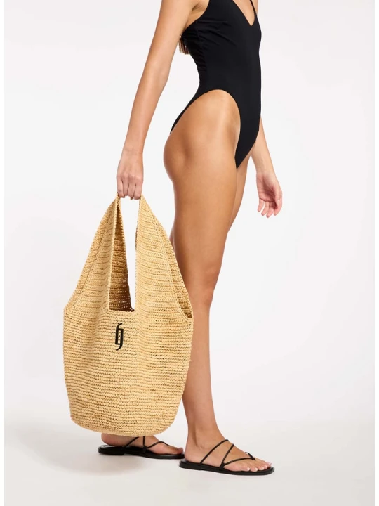 Zdjęcie produktu Jets Torba plażowa w kolorze beżowym - szer. 45 cm rozmiar: onesize