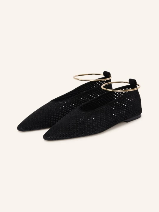 Zdjęcie produktu Jil Sander Baleriny schwarz CZARNY