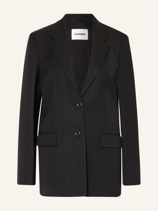 Zdjęcie produktu Jil Sander Blezer Z Dodatkiem Jedwabiu schwarz CZARNY