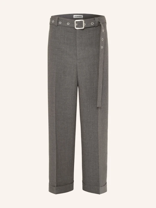 Zdjęcie produktu Jil Sander Chinosy Loose Fit grau SZARY