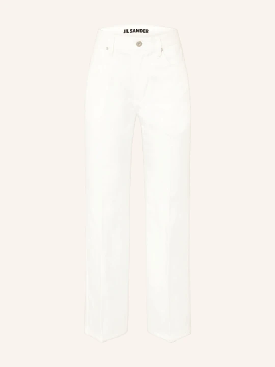 Zdjęcie produktu Jil Sander Jeansy Flare weiss 102 PORCELAIN