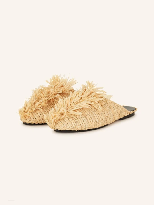 Zdjęcie produktu Jil Sander Klapki Typu Mules beige