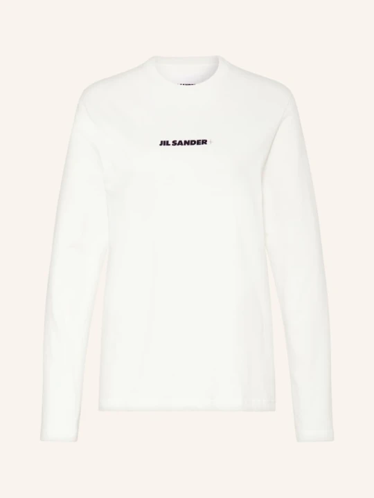 Zdjęcie produktu Jil Sander Koszulka Z Długim Rękawem weiss ECRU