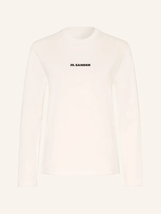 Zdjęcie produktu Jil Sander Koszulka Z Długim Rękawem weiss ECRU