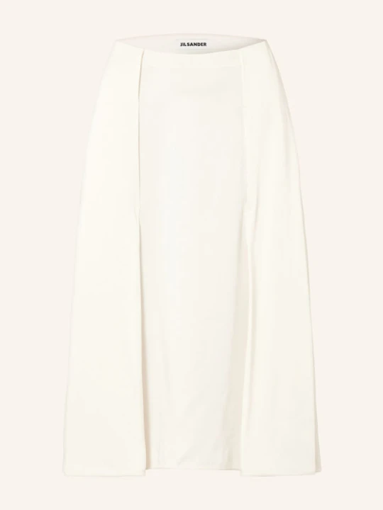 Zdjęcie produktu Jil Sander Spódnica Satynowa weiss KREMOWY