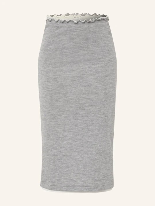 Zdjęcie produktu Jil Sander Spódnica Z Dzianiny grau SZARY