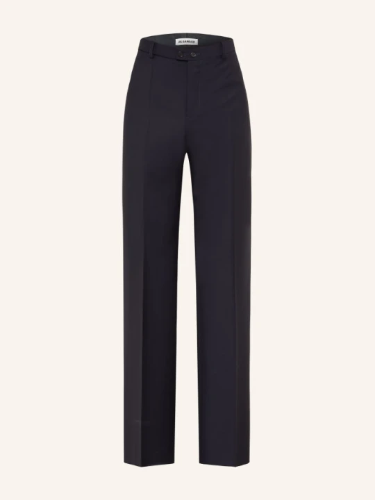 Zdjęcie produktu Jil Sander Spodnie Garniturowe O Kroju Regular Fit blau 402 DARK BLUE