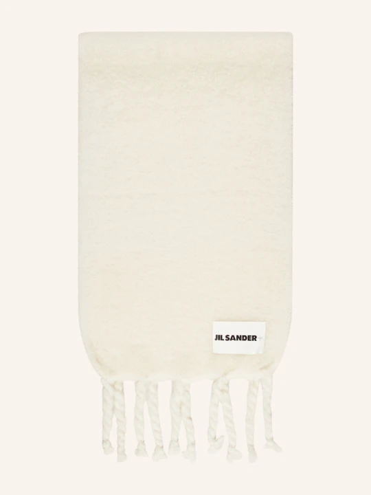 Zdjęcie produktu Jil Sander Szal Moherowy weiss KREMOWY
