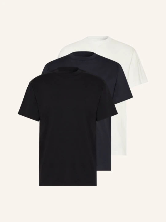 Zdjęcie produktu Jil Sander Zestaw 3 Koszulek schwarz czarny