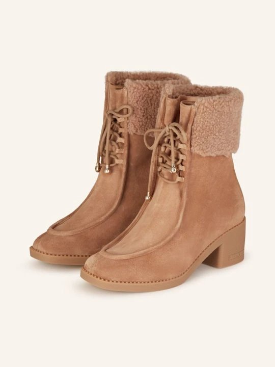 Zdjęcie produktu Jimmy Choo Botki Hali Ab 60 braun KONIAKOWY